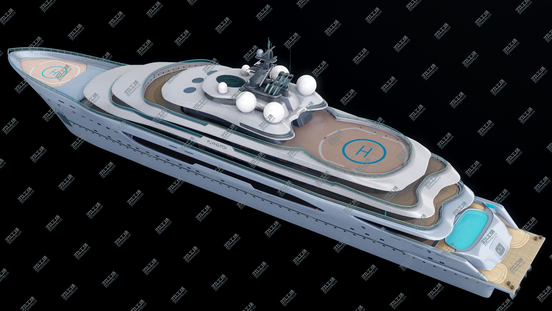 images/goods_img/20210319/3D Superyacht Flying Fox model/5.jpg